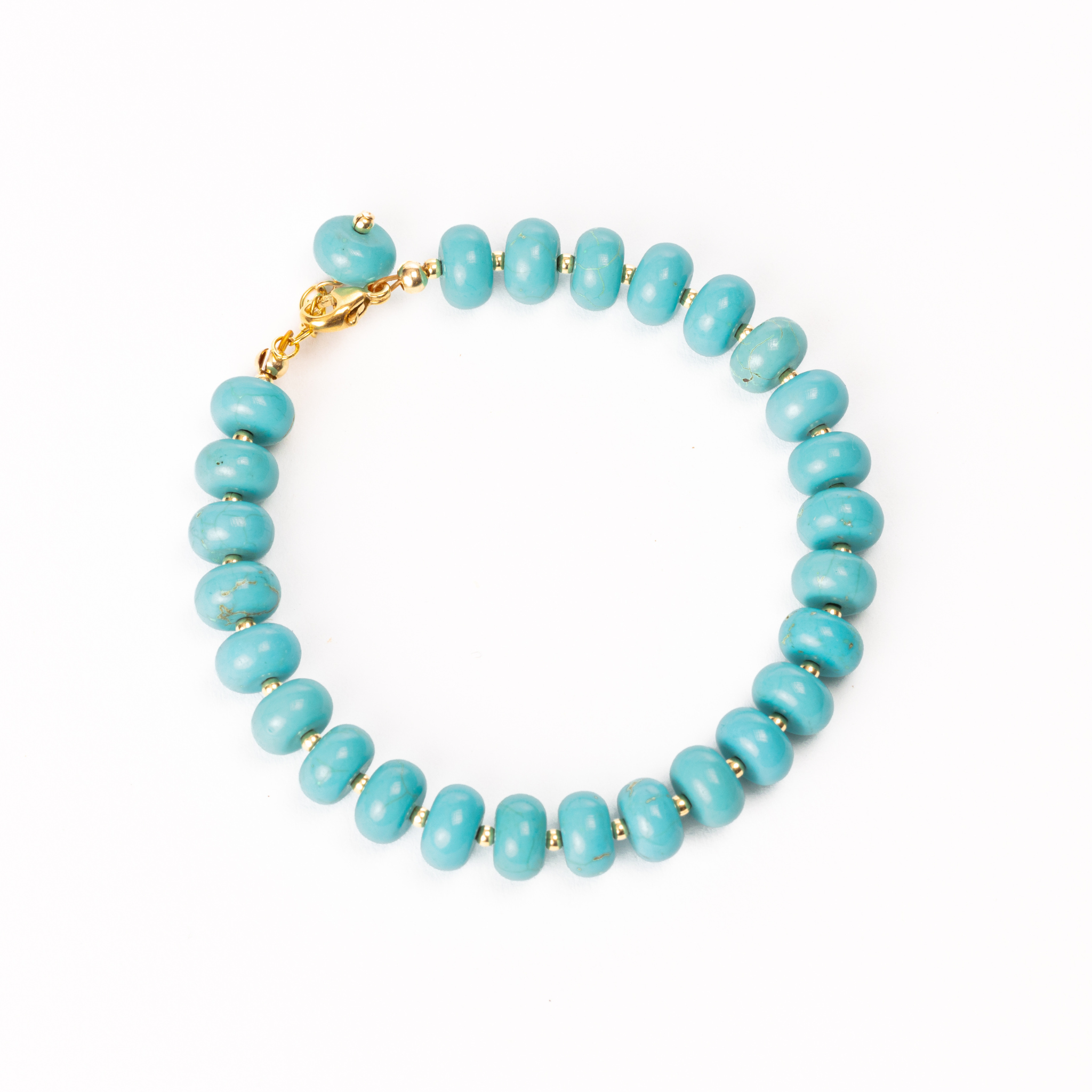 Emma Bracelet, Blue Turquoise